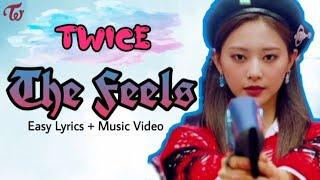 TWICE (트와이스) - The Feel | Easy Lyrics