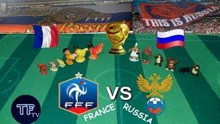 Россия Франция  Russia France March 2018 видео обзор матча футбол игрушки тв настольный футбол