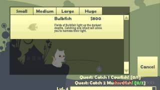 Обзор игры Cat Goes Fishing поймали БОБА!!