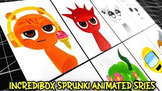 DRAWING Incredibox Sprunki Animated Series Intro | how to draw incredibox sprunki the series