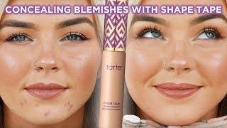 concealing with tarte shape tape contour concealer | tarte tutorials