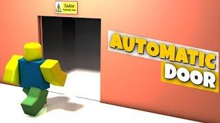 How To Make An Automatic Door | HowToRoblox