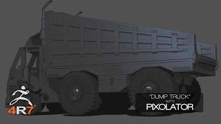 Modeling a Truck with Pixolator in ZBrush 4R7