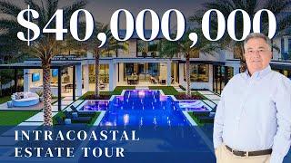 Tour a $40M Boca Raton Intracoastal Mansion!