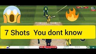 7 Shots you dont know in Real cricket 20 | how to use Balanced batsman in Rc20 | Rc20 batting tips