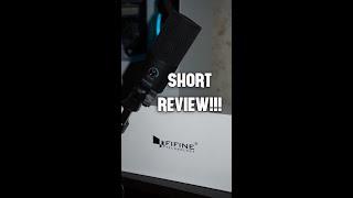 AMAZING MIC! FIFINE K669B A SHORT REVIEW! JS TECHIE #SHORTS REVIEW