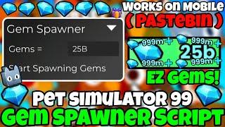 *OP* Pet Simulator 99 Gem Spawner Script Working COMBINE-O-MATIC Update Working All Executor 2024