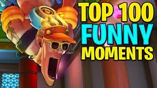 Top 100 Funny Moments that will leave you Laughing! - Overwatch