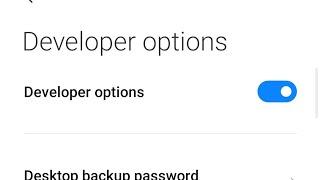 how to enable developer options in miui 12 and trun off miui optimization