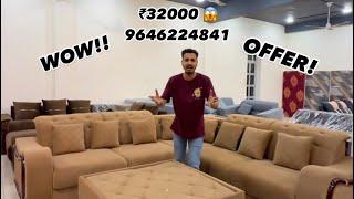 SOFA SET ₹42000 ₹32000 only | GAURAV FURNITURE LUDHIANA | Visit Our Showroom