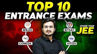 Top 10 Entrance Exams other than JEE   Must Watch 