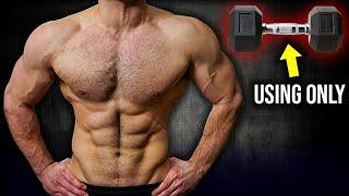 10min Home FULL-BODY Workout For Muscle Mass (USING ONLY DUMBBELLS!!)