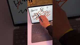 Hands on with the Microsoft Surface Pro 9!