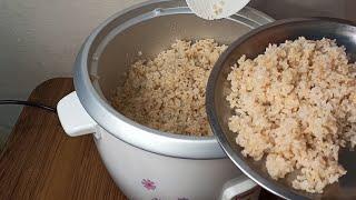 How to use Rice Cooker | Prestige Electric Rice Cooker | How to cook rice Demo | Brown Rice tutorial