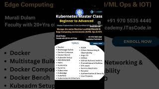 Kubernetes Master Class - Beginner to Advanced