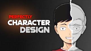 How To Draw a PERFECT Animation Character For Beginners (EASILY) | NOTHING ANIMATE