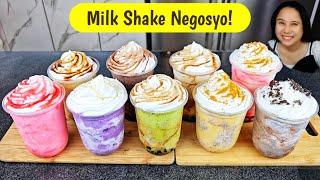 Milk Shake Business pweding gawin sa bahay para pang Summer Negosyo!