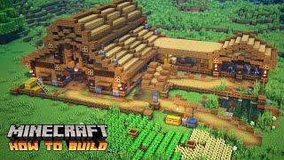 Minecraft: How to Build a Simple Animal Barn