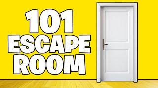 101 ESCAPE ROOM | Tutorial | Fortnite (All Levels)