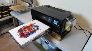 Epson P600 Nikko DTG Printing On Light T-Shirt