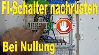 RCD/ FI Schalter im Altbau nachrüsten TN-C Netz / Alte Elektroinstallation auf FI-Schalter umrüsten