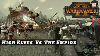 High Elves vs The Empire - Total War: Warhammer 2 Online Battle #6