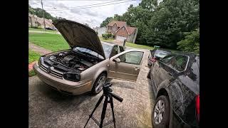 Golf coolant fan fuse melted