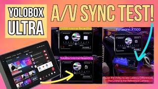 Audio SYNC Drift? YoloBox Ultra A/V Sync Test FW2.5.1