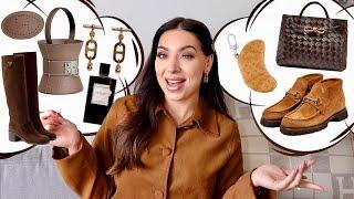 Fall Luxury Wishlist  Hermes, Gucci, Van Cleef, Chanel, Louis Vuitton, Bottega | Autumn Must Haves