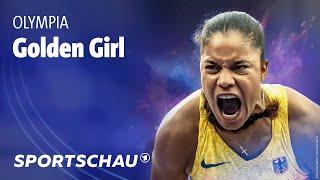 Leichtathletik: Kugelstoßen - Yemisi Ogunleyes Gold-Sensation | Olympia 2024 | Sportschau