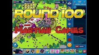 Bloons Adventure Time TD: Martian Games Rounds 65-100 + Secret Achievement!