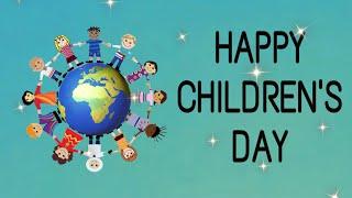 International Children’s Day. | Children’s Day-  Message! | 20th- November! | Happy Children’s Day!