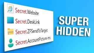 Secret File Extensions in Windows