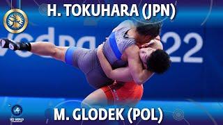 Himeka Tokuhara (JPN) vs Magdalena Glodek (POL) - Final // World Championships 2022 // 59kg