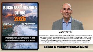 2025 Real Estate Business Planning Clinic - Bryon Ellington