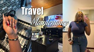 Travel prep maintenance vlog: nails, full body wax, hair, shopping