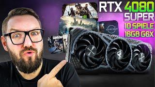 Ich habe 10 Spiele mit der RTX 4080 Super gezockt.. DAS ist passiert!