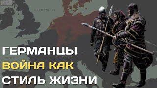 Germanic tribes Weapons and war as a lifestyle