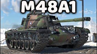 90 mm Gun Tank M48A1 Patton III Gameplay | War Thunder