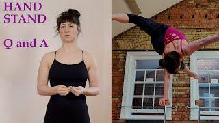 Q & A | How to breathe in handstand + Kick-ups