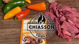 Cooking Beef Fajitas on a Rocket Stove | Chiasson Smoke