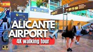 Alicante Airport Walking Tour ️ Spain | Arrivals and Departures