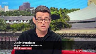 Andy Burnham (Former Health Secretary, Mayor Of Greater Manchester) On BBC Breakfast [21.05.2024]
