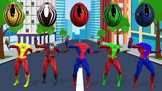 TEBAK GAMBAR TOP SUPERHERO | WRONG HEAD AVENGERS, MARVEL, TEAM SPIDER MAN, HULK, IRONMAN, EGG SPIDER