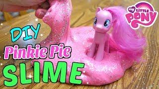 MY LITTLE PONY PINKIE PIE SLIME DIY!!  | Mommy Etc