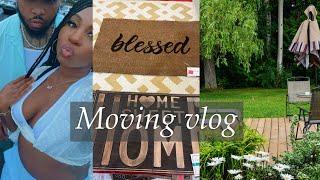 MOVING VLOG: first few days in my NEW HOME| July family cookout| outdoor patio| concerts+more