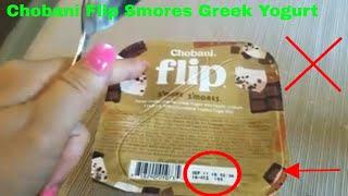   How To Use Chobani Flip S'Mores Greek Yogurt Review