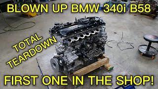 BMW 340i B58 Blown Engine Teardown! How Did Someone Kill This Thing Already? Lets Find Out!