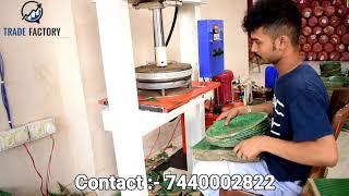 Disposable Plate Making Machine