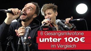 Gesangsmikrofone unter 100 Euro! Mit Franca Morgano